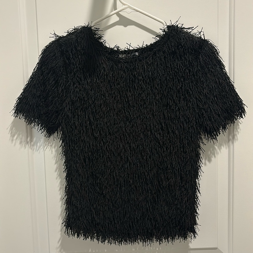 Black Fringe going out top